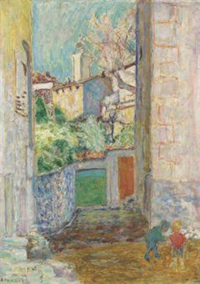 Impasse ou La ruelle (Le Cannet) by Pierre Bonnard