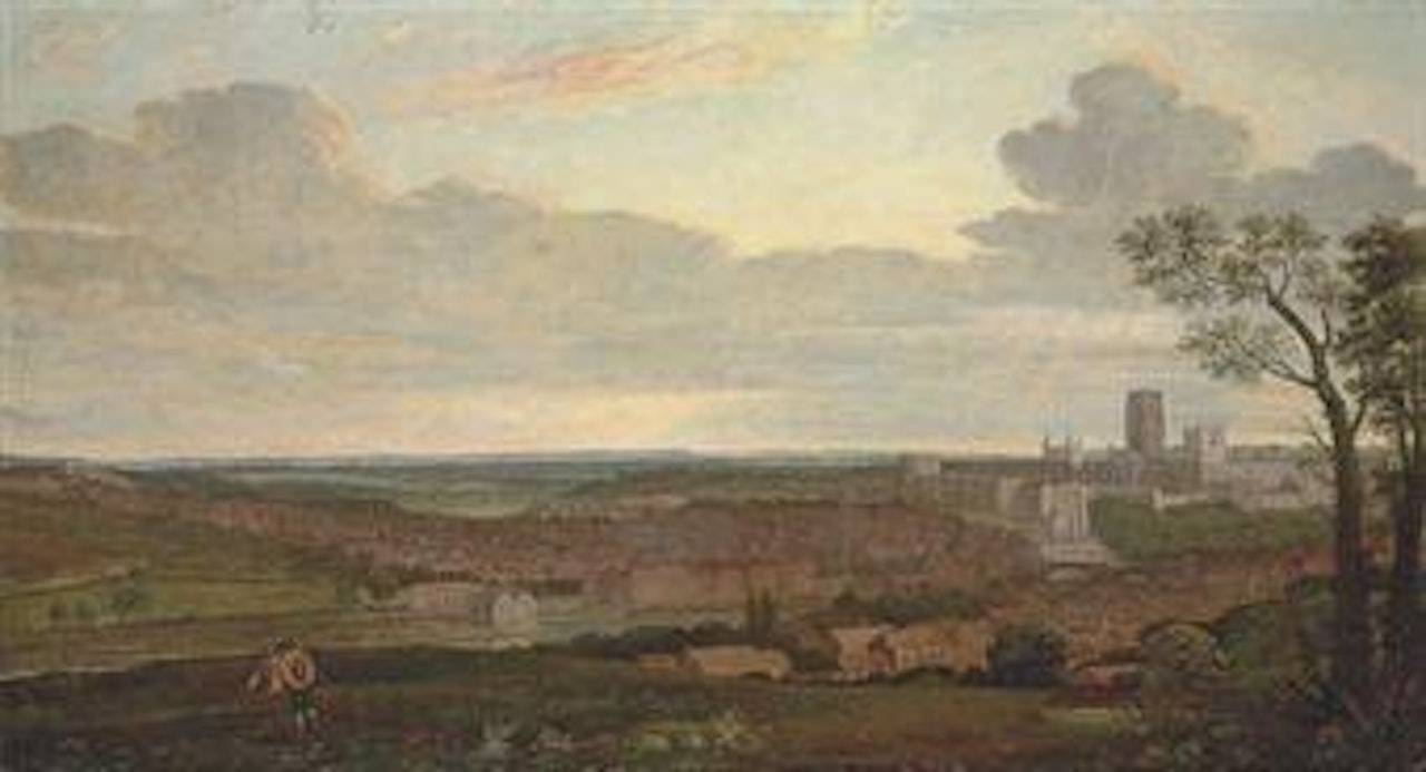 An extensive view of Durham from the North-West by English School