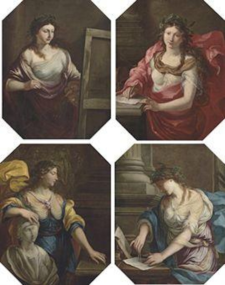 Allegories of the Arts: Painting; Poetry; Sculpture; and Architecture by Simon Vouet