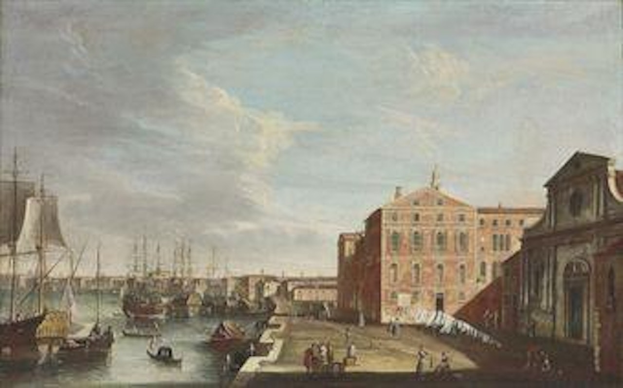 The Bacino di San Marco, Venice by Apollonio Domenichini