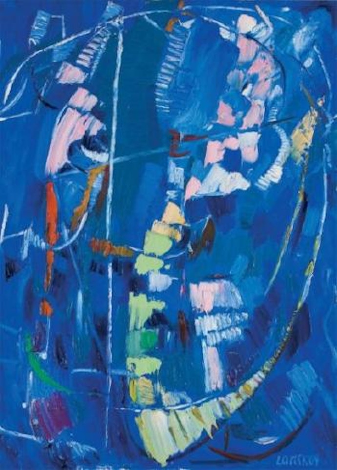 Abstraction bleue by André Lanskoy