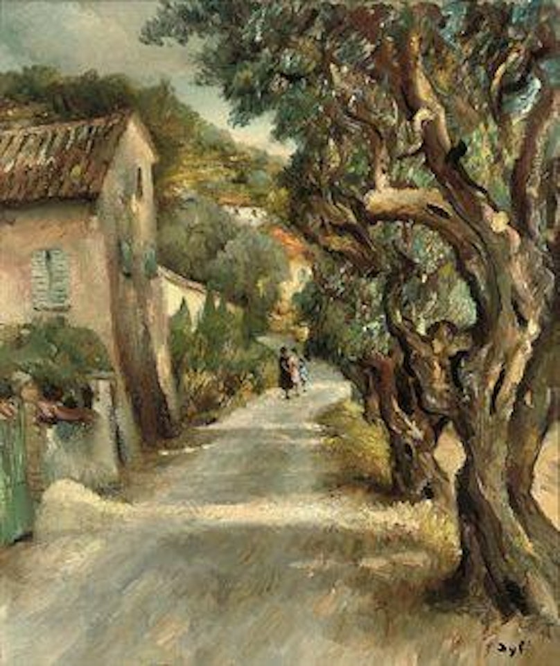 Promenade en Provence by Marcel Dyf