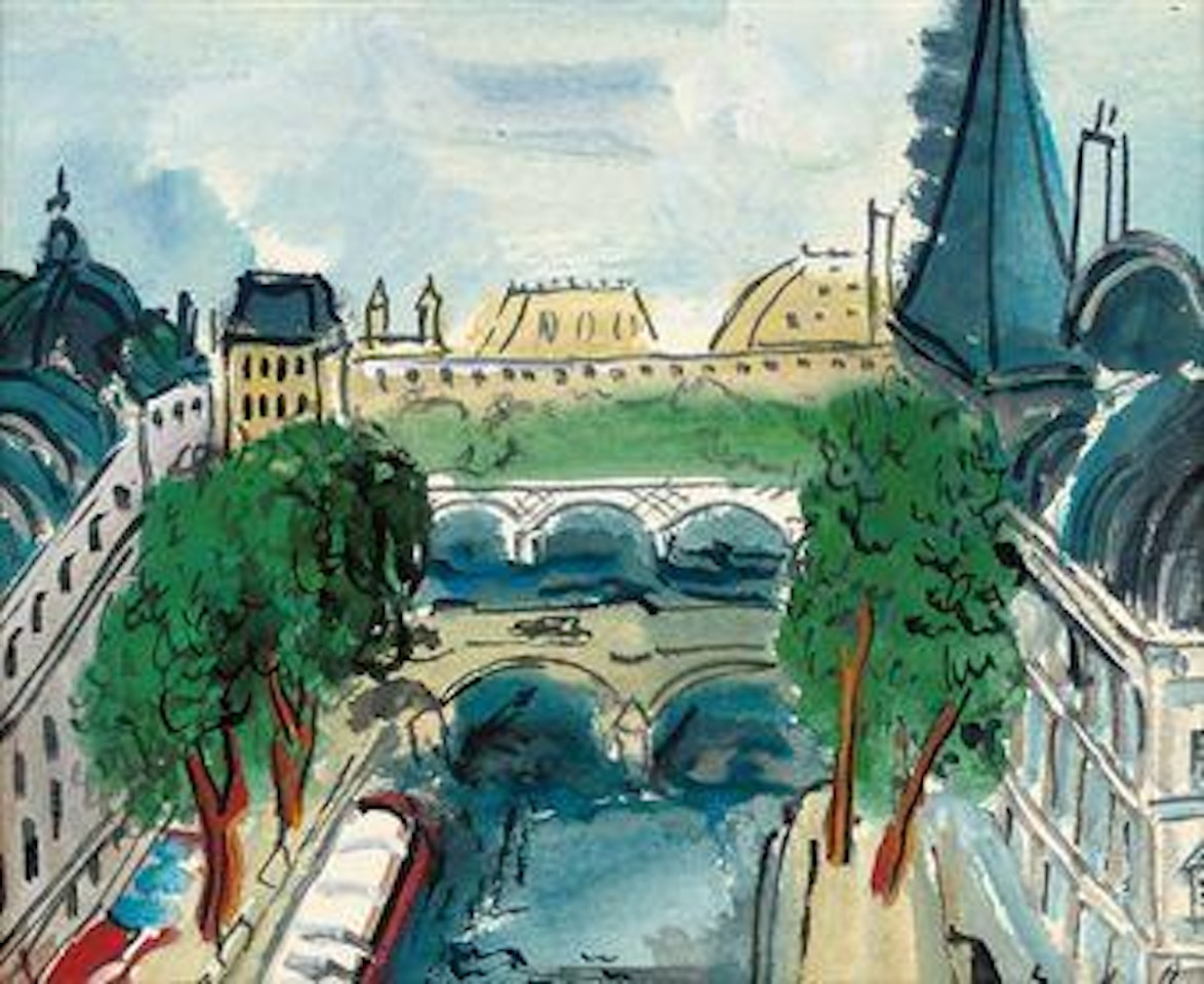 Le Pont Neuf à Paris by Carlos Nadal
