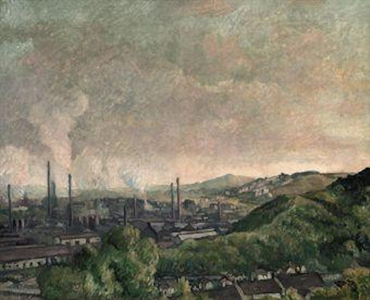 Les usines à Charleroi by Maximilien Luce