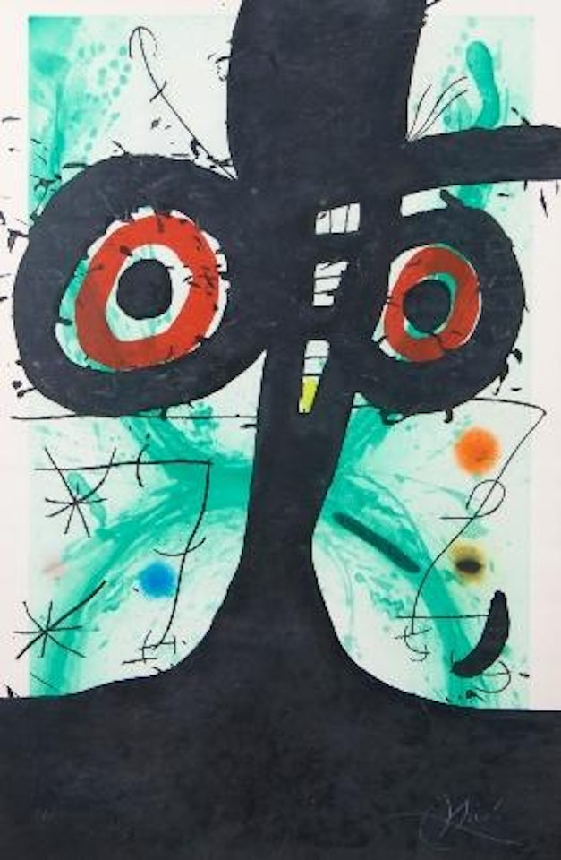 Le Vieil Irlandais by Joan Miró