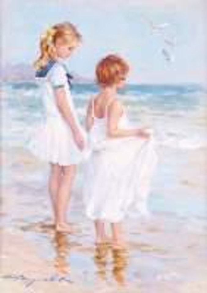 Au bord de la mer by Constantin Razoumov
