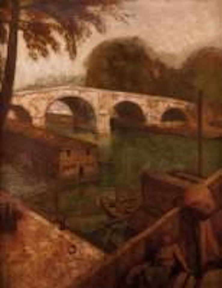 Vue du Pont Marie by Emile Bernard