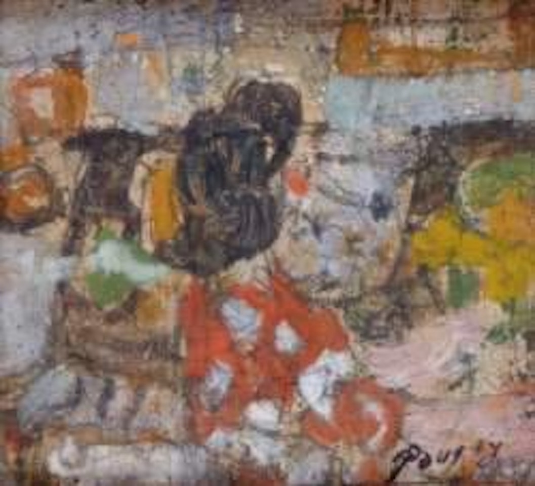 Scène d'intérieur by Jean Pougny