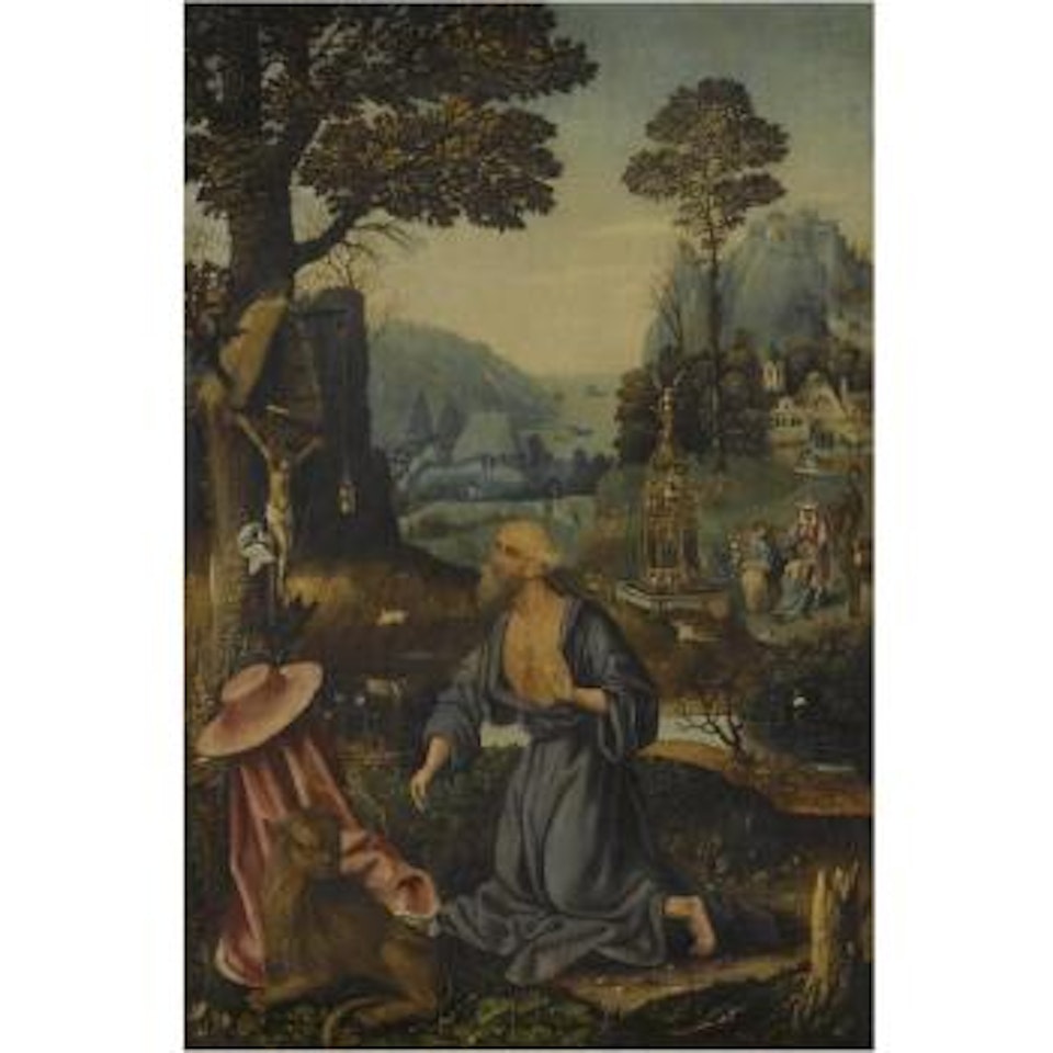 The Penitent Saint Jerome by Joachim Patenier