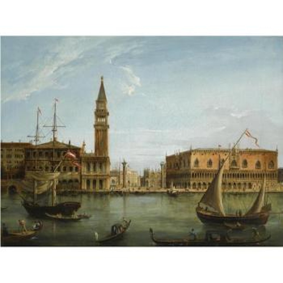 Venice, A View Of The Bacino Di San Marco by Venetian School