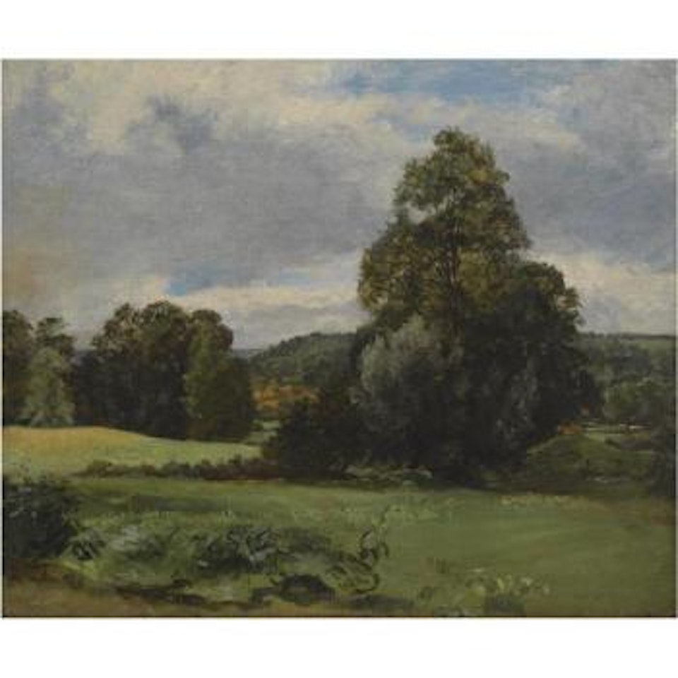 View Of The Entrance To Fen Lane by Lionel Constable