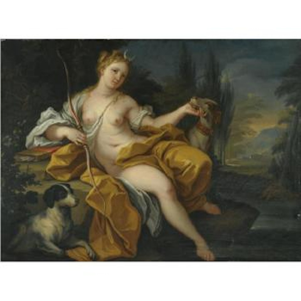 The Goddess Diana by Roman School