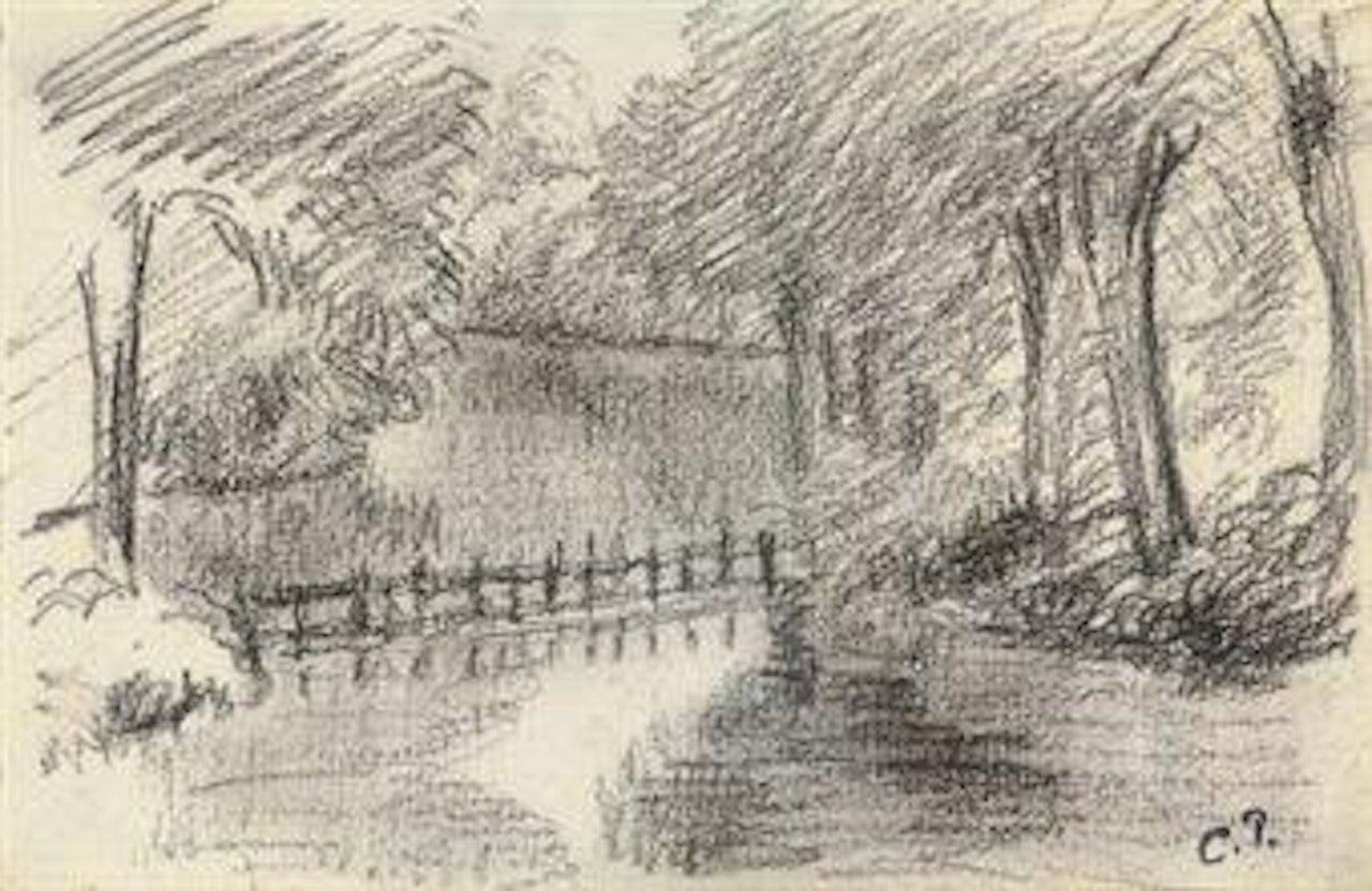Paysage by Camille Pissarro