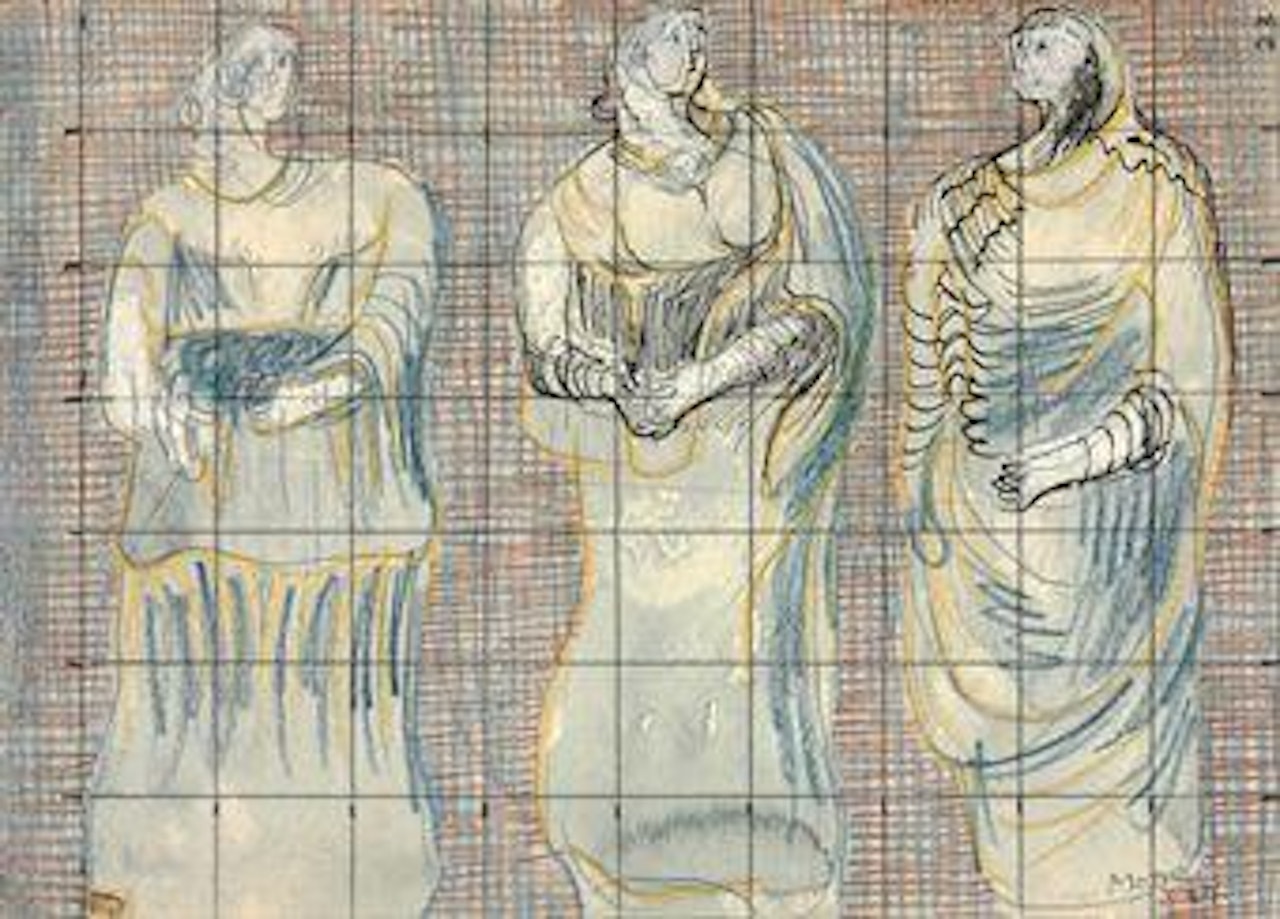 The Three Fates by Henry Moore