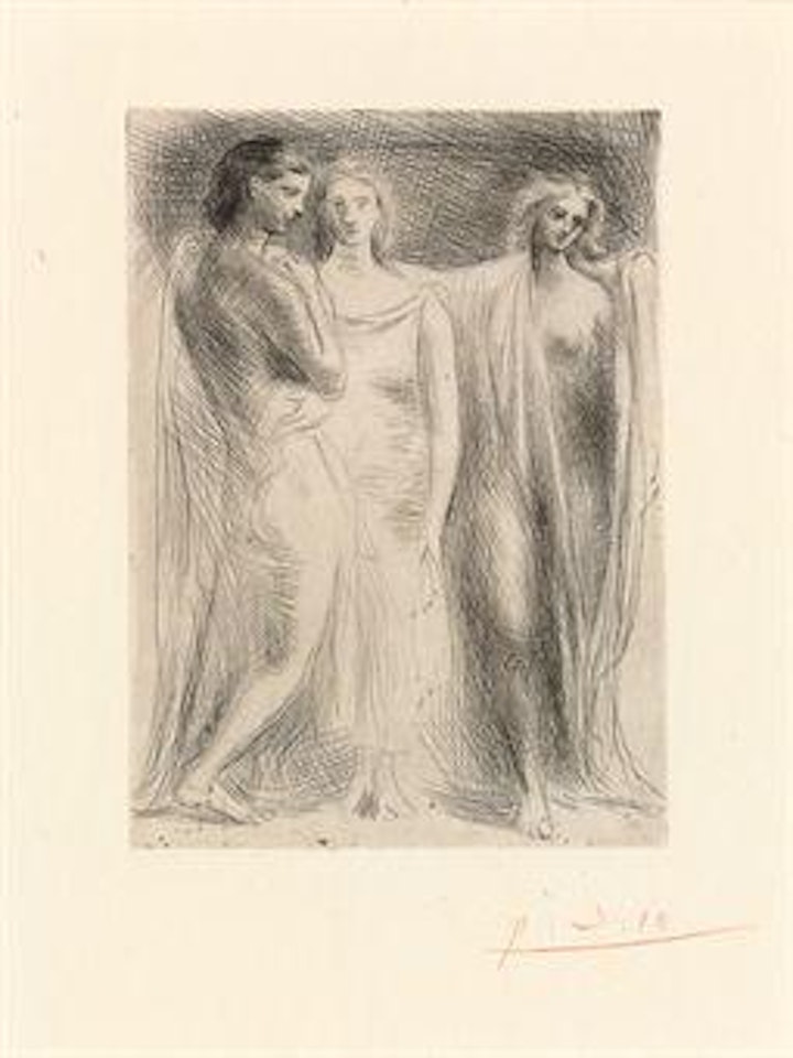 Les trois femmes (Bloch 51; Baer 68) by Pablo Picasso