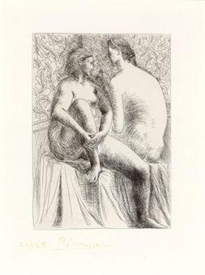 Deux femmes nues (Bloch 132; Baer 199) by Pablo Picasso