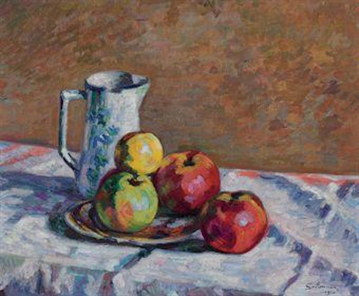 Nature morte aux pommes by Armand Guillaumin