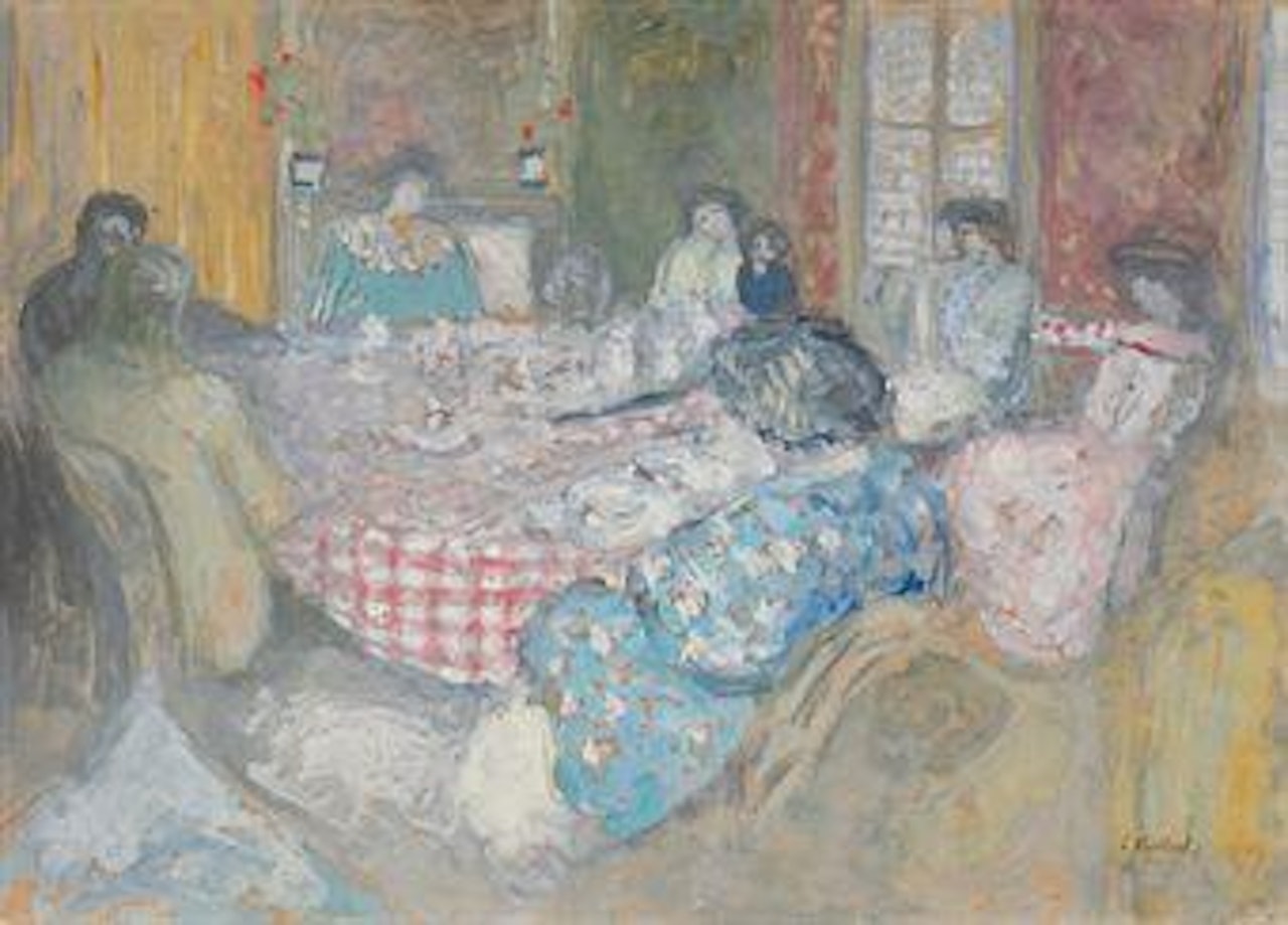 La nappe à carreaux by Édouard Vuillard