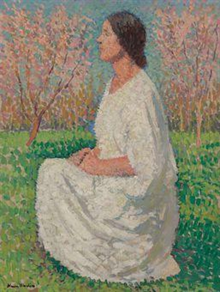 Muse agenouillée by Henri Jean Guillaume Martin