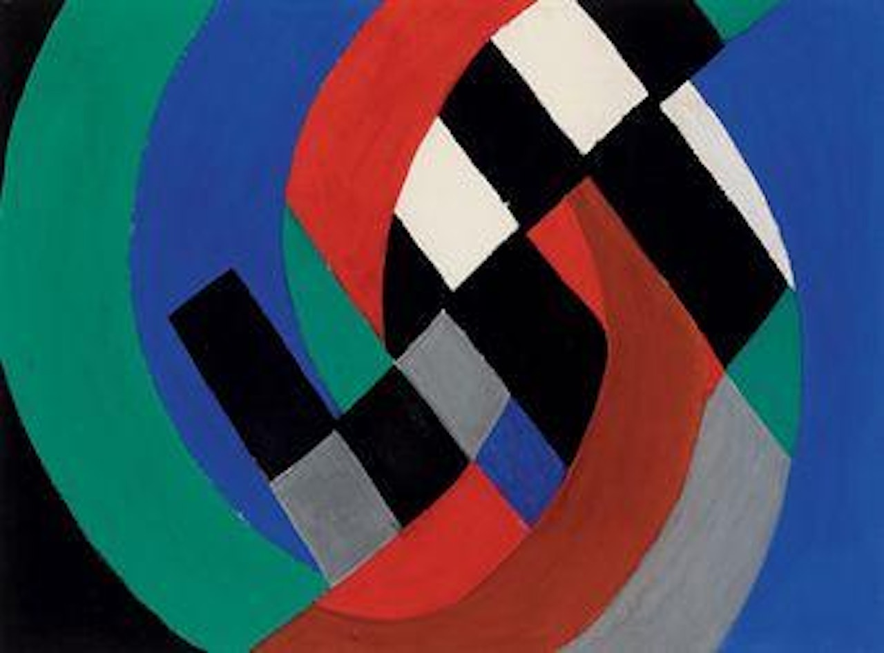 Rythme coloré by Sonia Delaunay