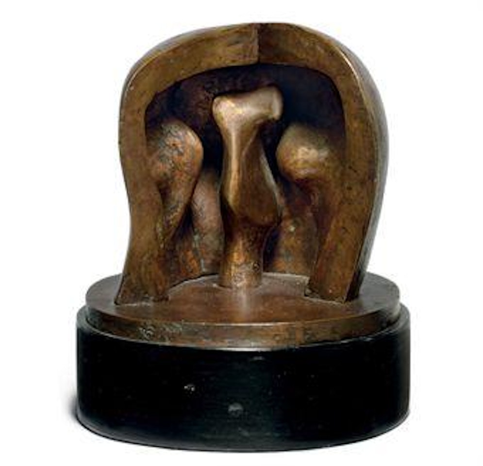 Maquette For Helmet Head No. 6 by Henry Moore