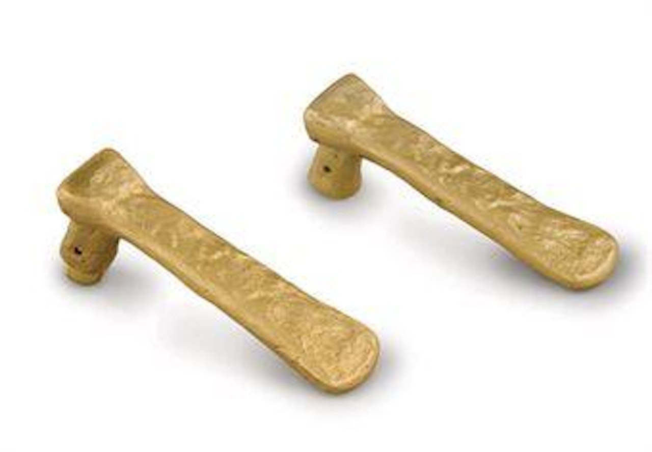 Paire De Poignée De Portes à Barre Droite by Diego Giacometti