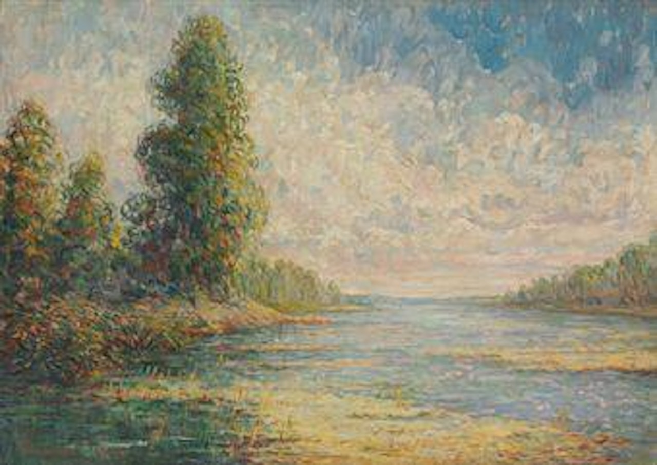 La Loire (matinée, effet de soleil) by Francis Picabia