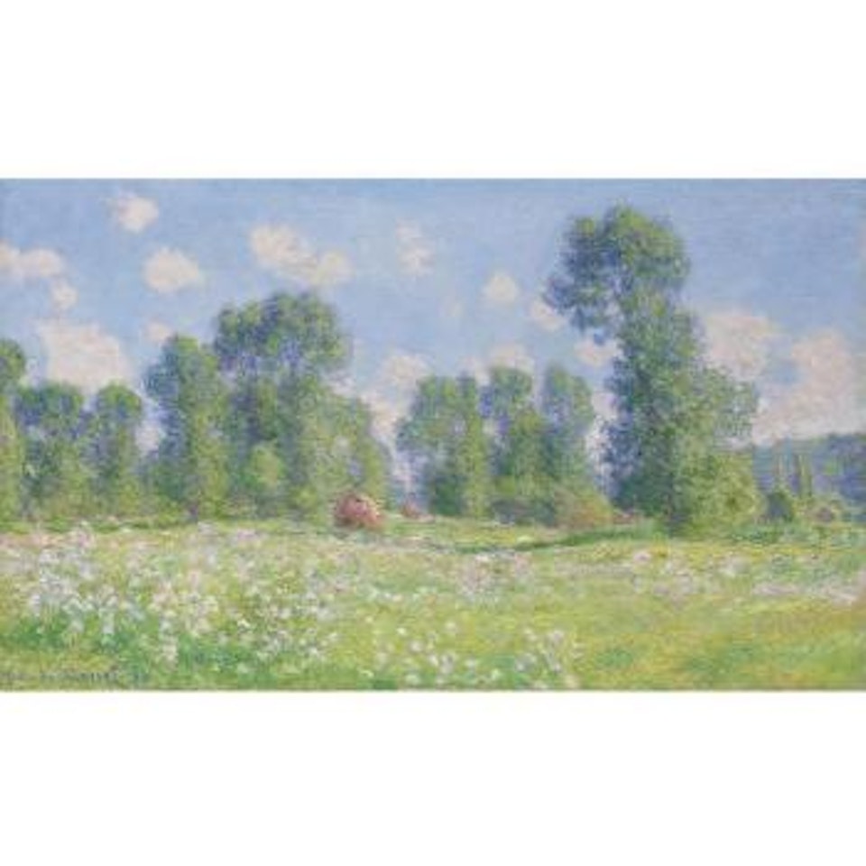 Effet De Printemps À Giverny by Claude Monet