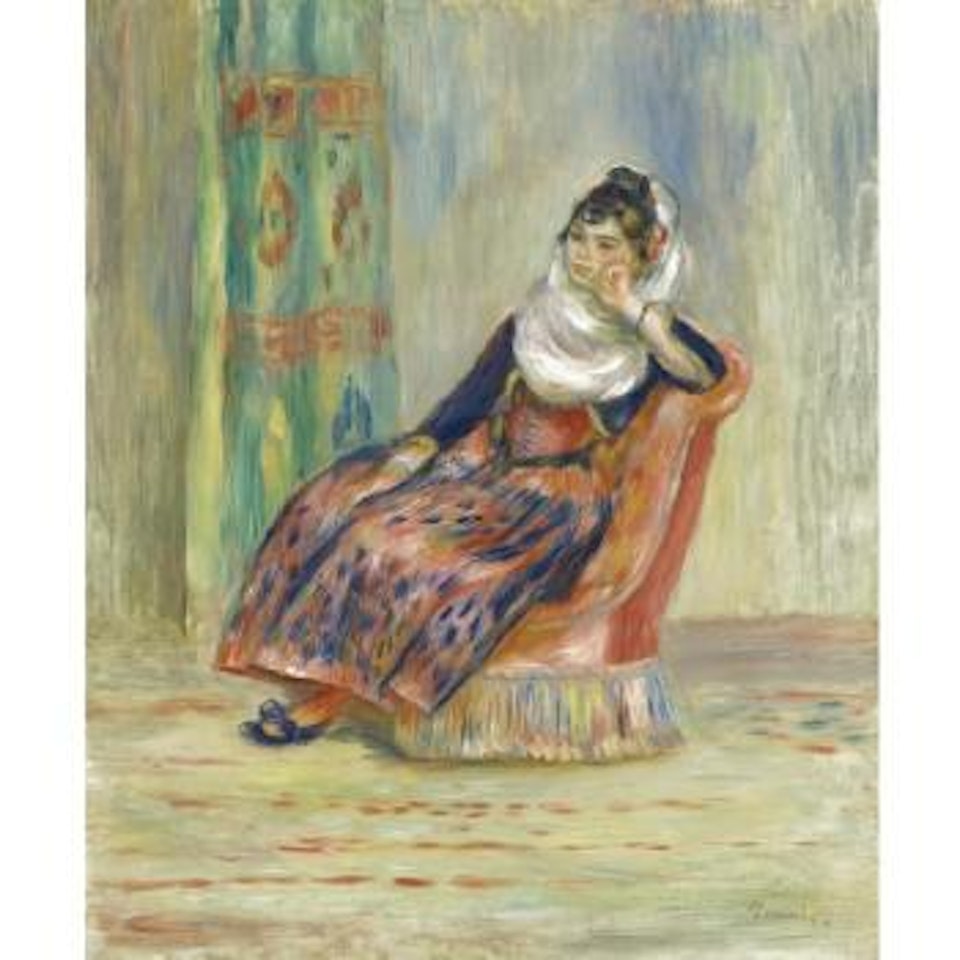 L'algérienne by Pierre-Auguste Renoir