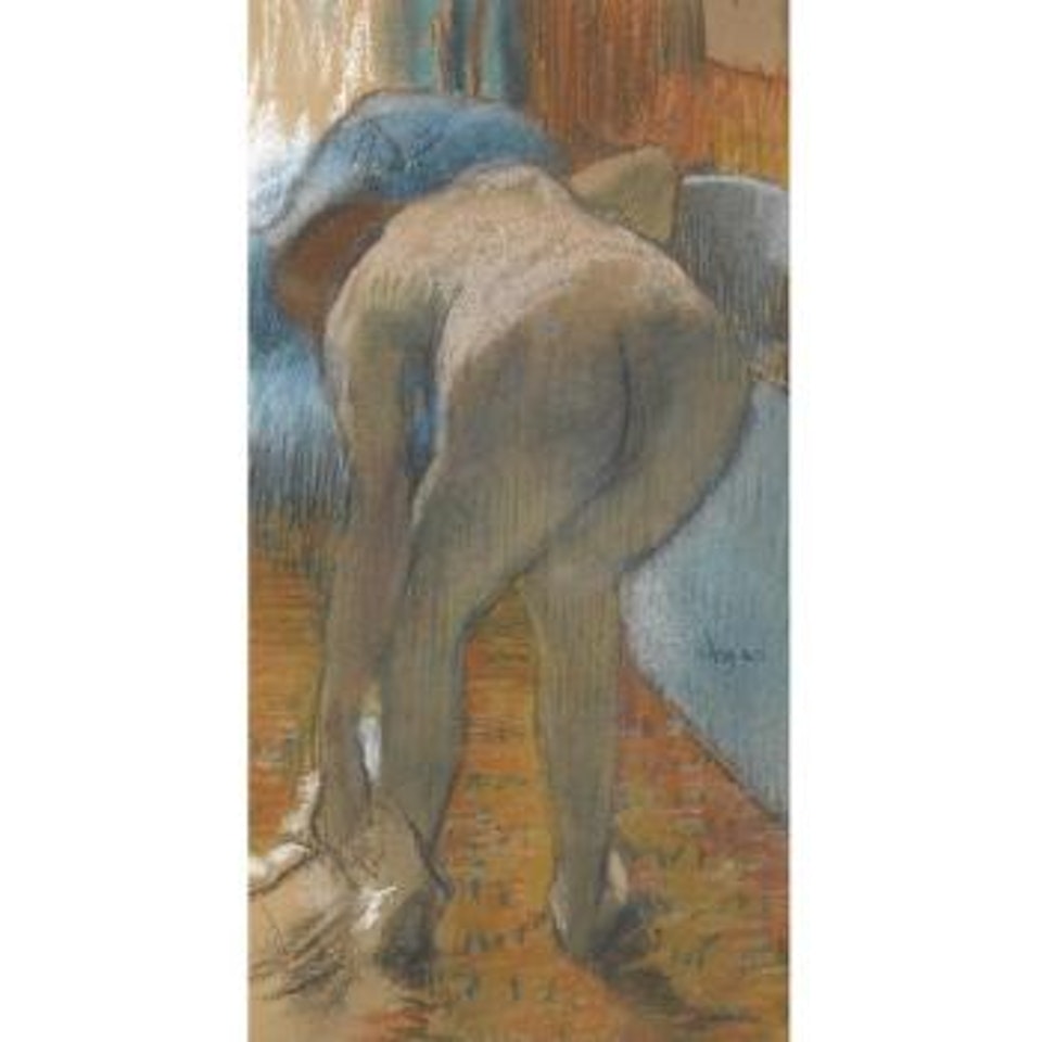 La Sortie Du Bain (Femme S'essuyant) by Edgar Degas