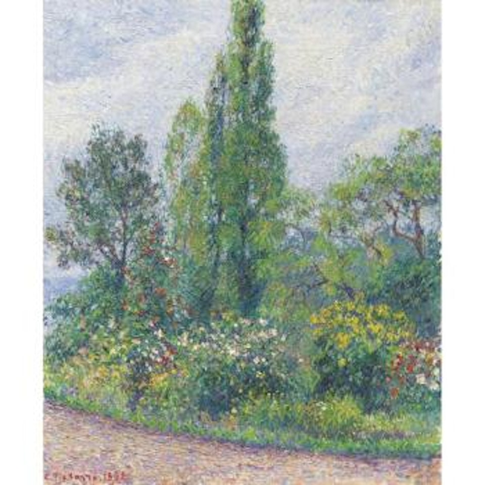 Le Jardin D'octave Mirbeau À Damps (Eure) by Camille Pissarro