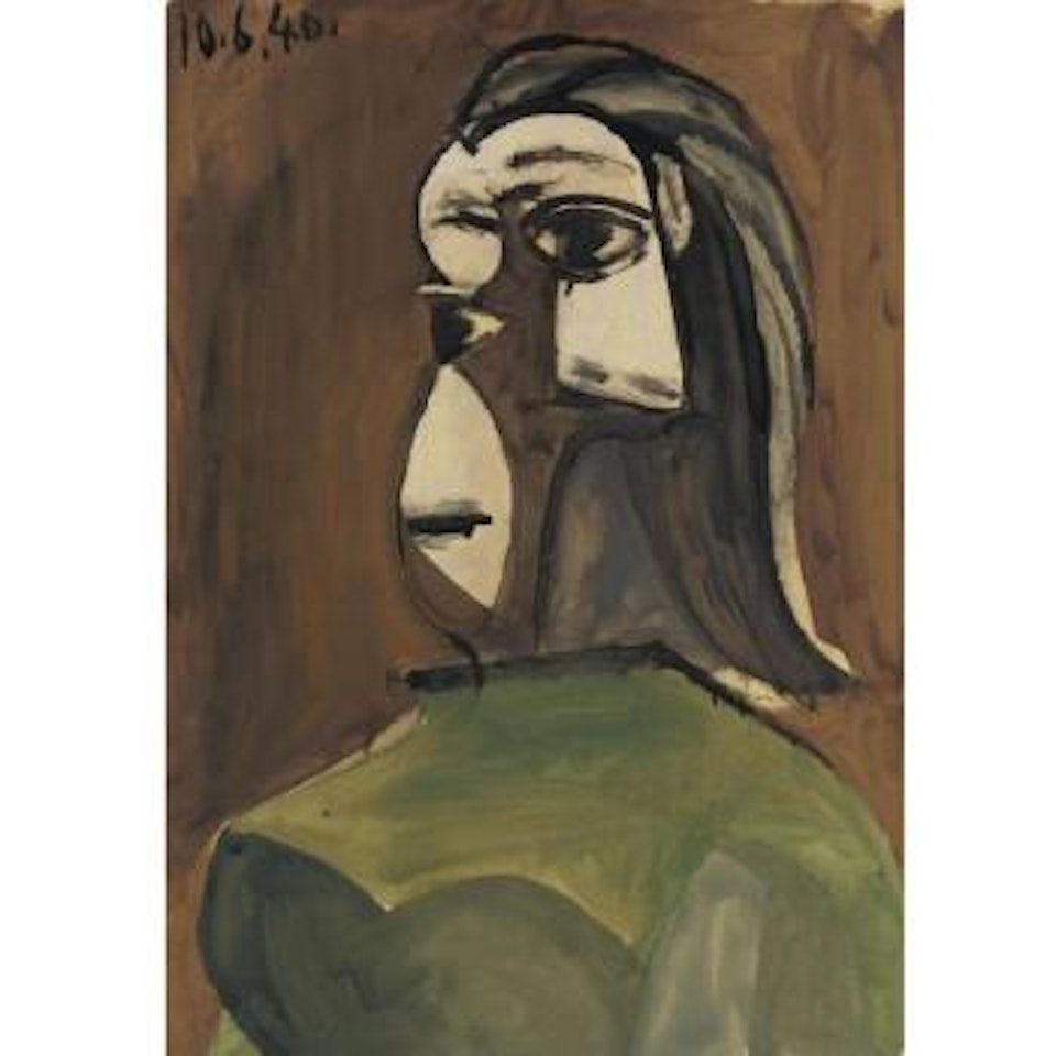 Buste De Femme by Pablo Picasso