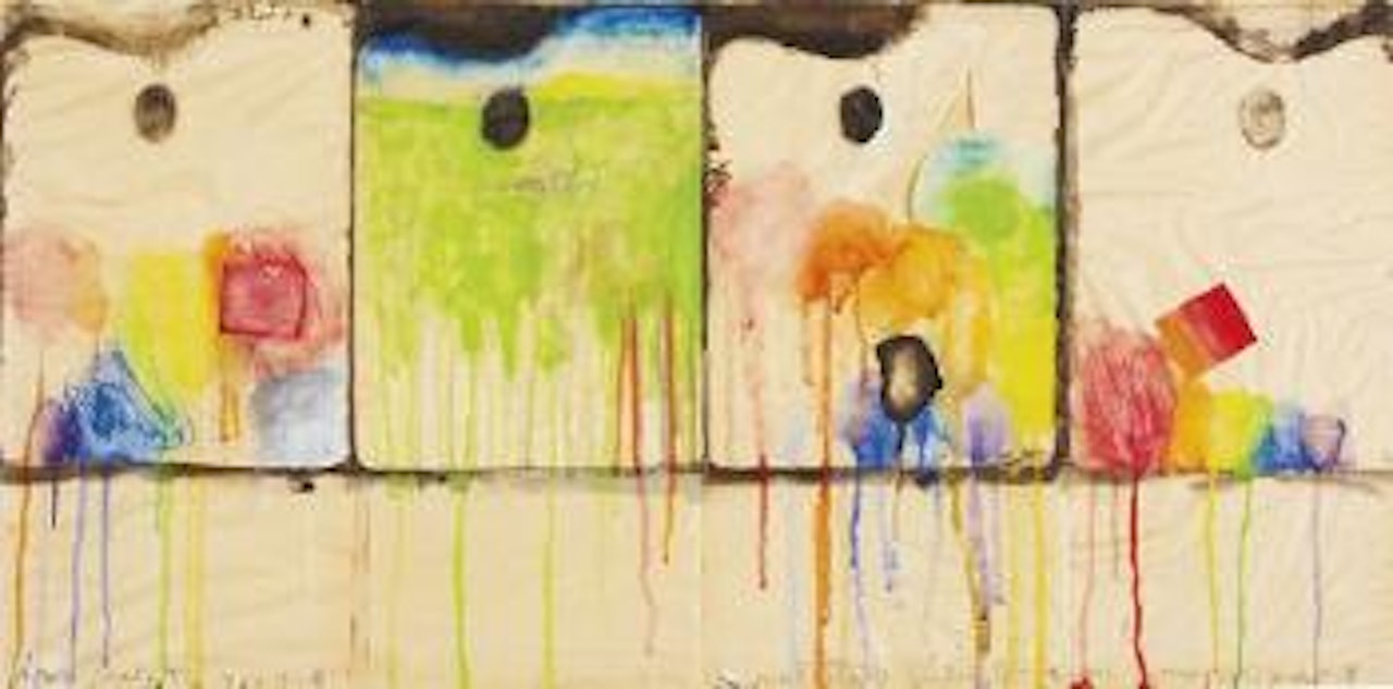Four Palettes by Jim Dine