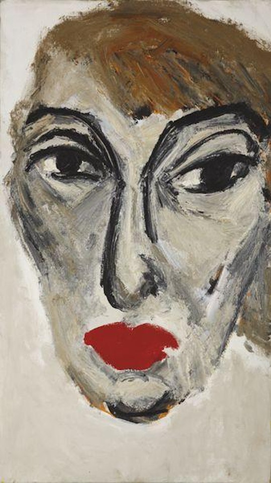Portrait of Nina Abrams by Karel Appel