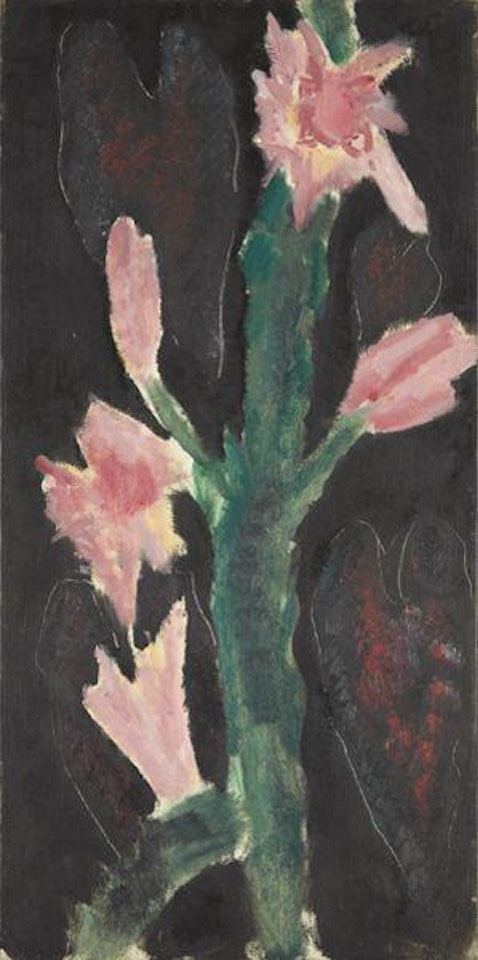 Pink Flowers by Marsden Hartley
