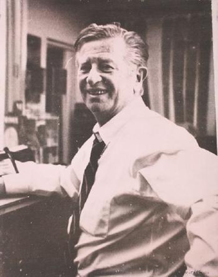 Portrait of Harry Abrams by Mimmo Rotella