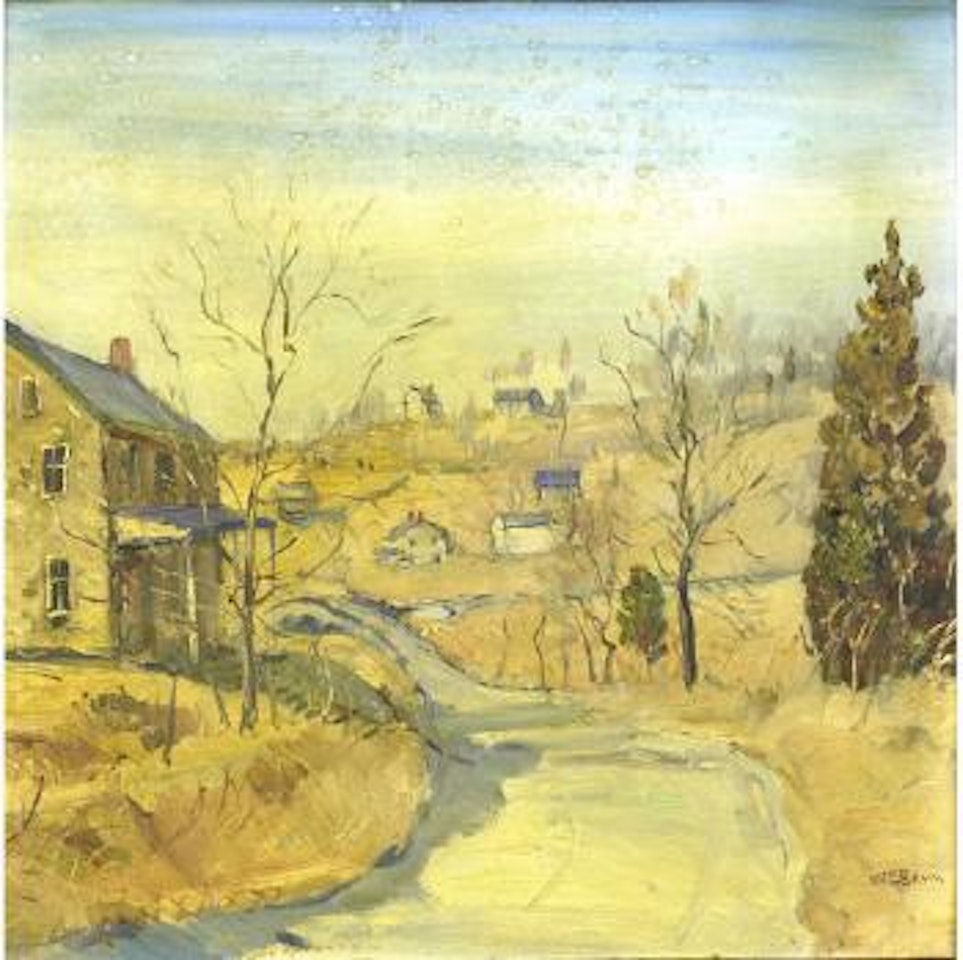 Bucks County landscape by Walter Emerson Baum