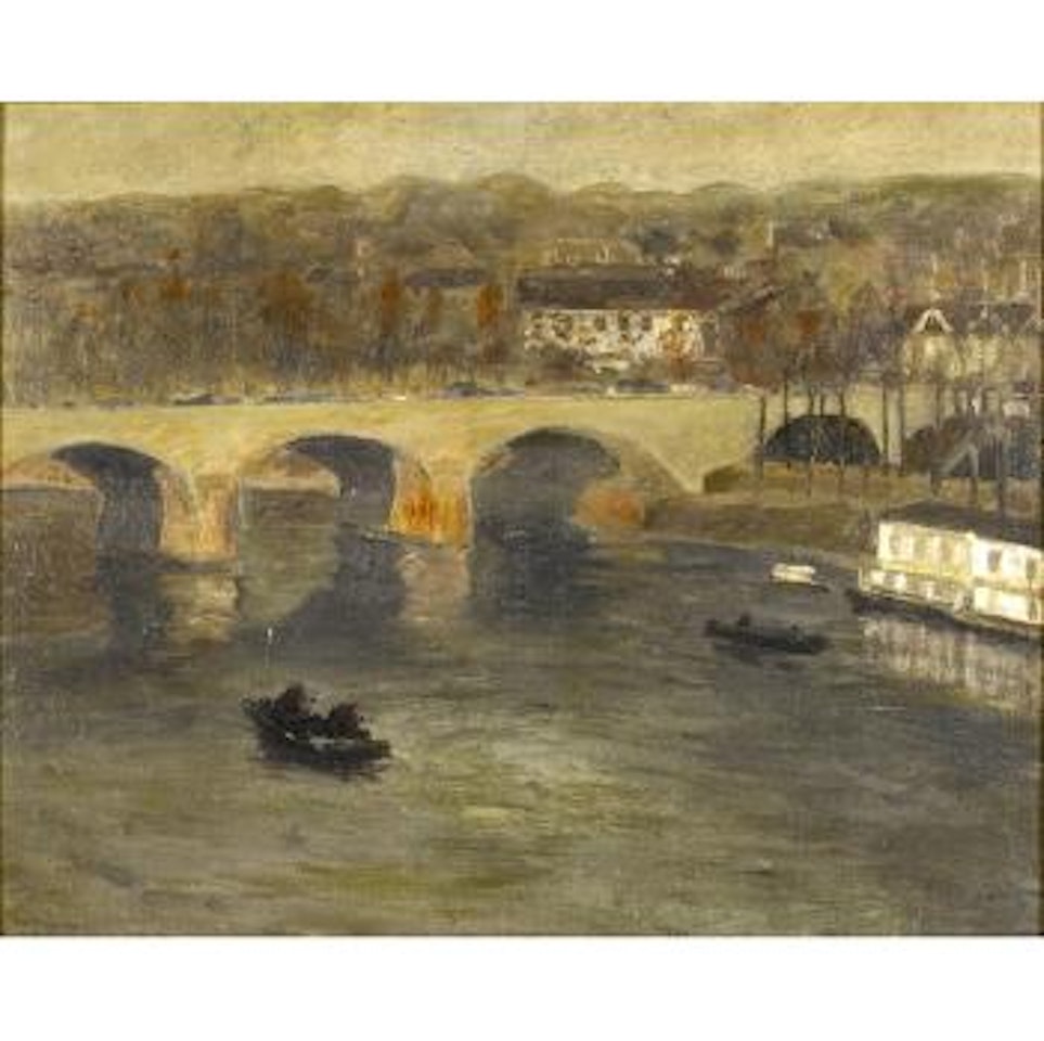 Bridge at Charenton by Edward Willis Redfield