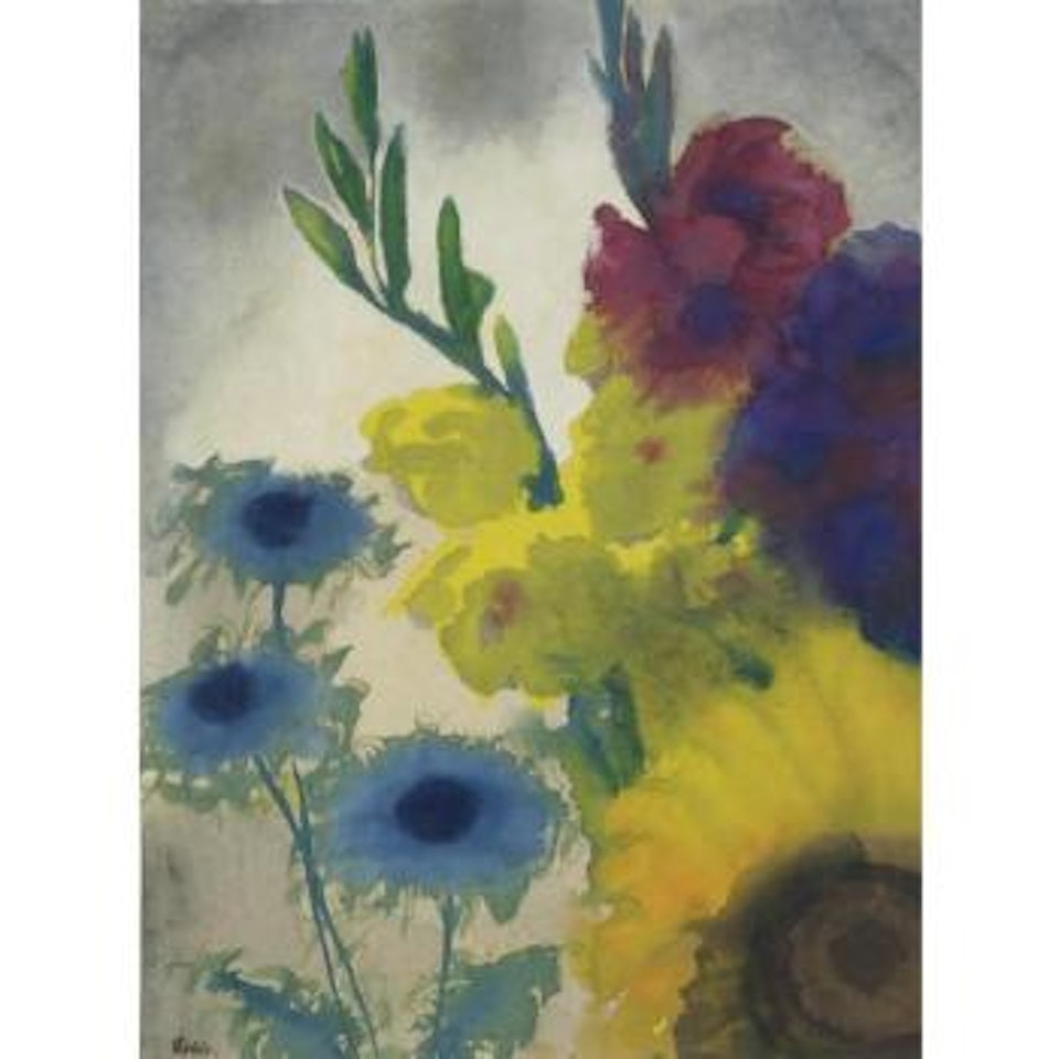 Blumen (Flowers) by Emil Nolde