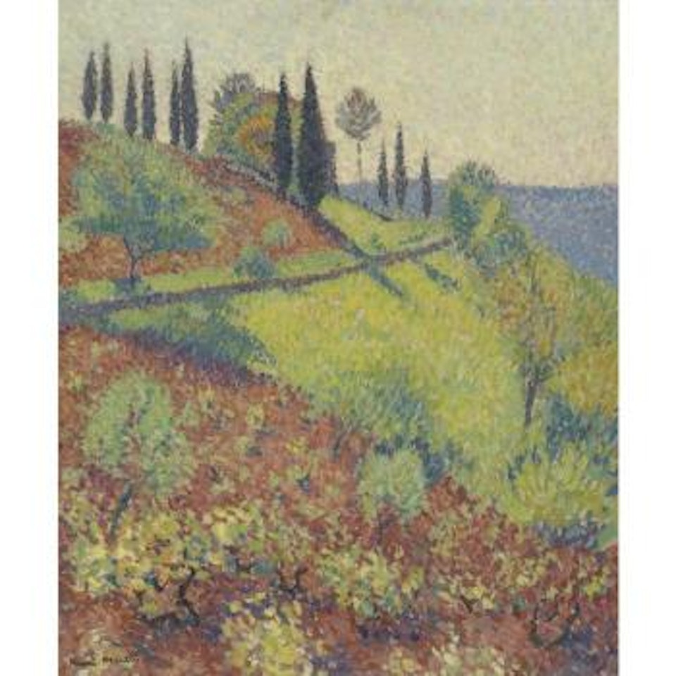 Colline De L'atelier D'henri Martin À Marqueyrol by Henri Jean Guillaume Martin