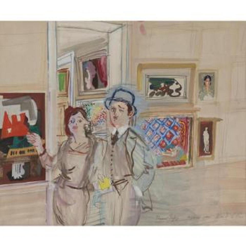 Le Salon De Peinture by Raoul Dufy