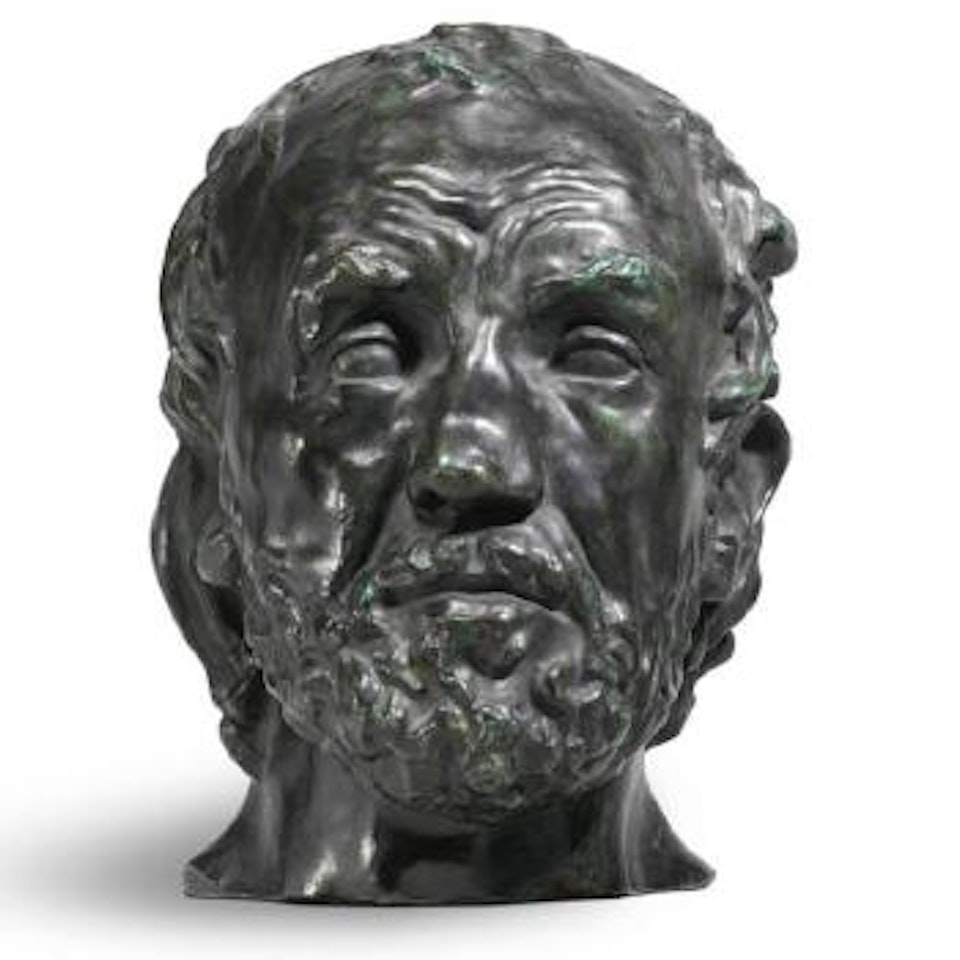 Tête De L'homme Au Nez Cassé by Auguste Rodin