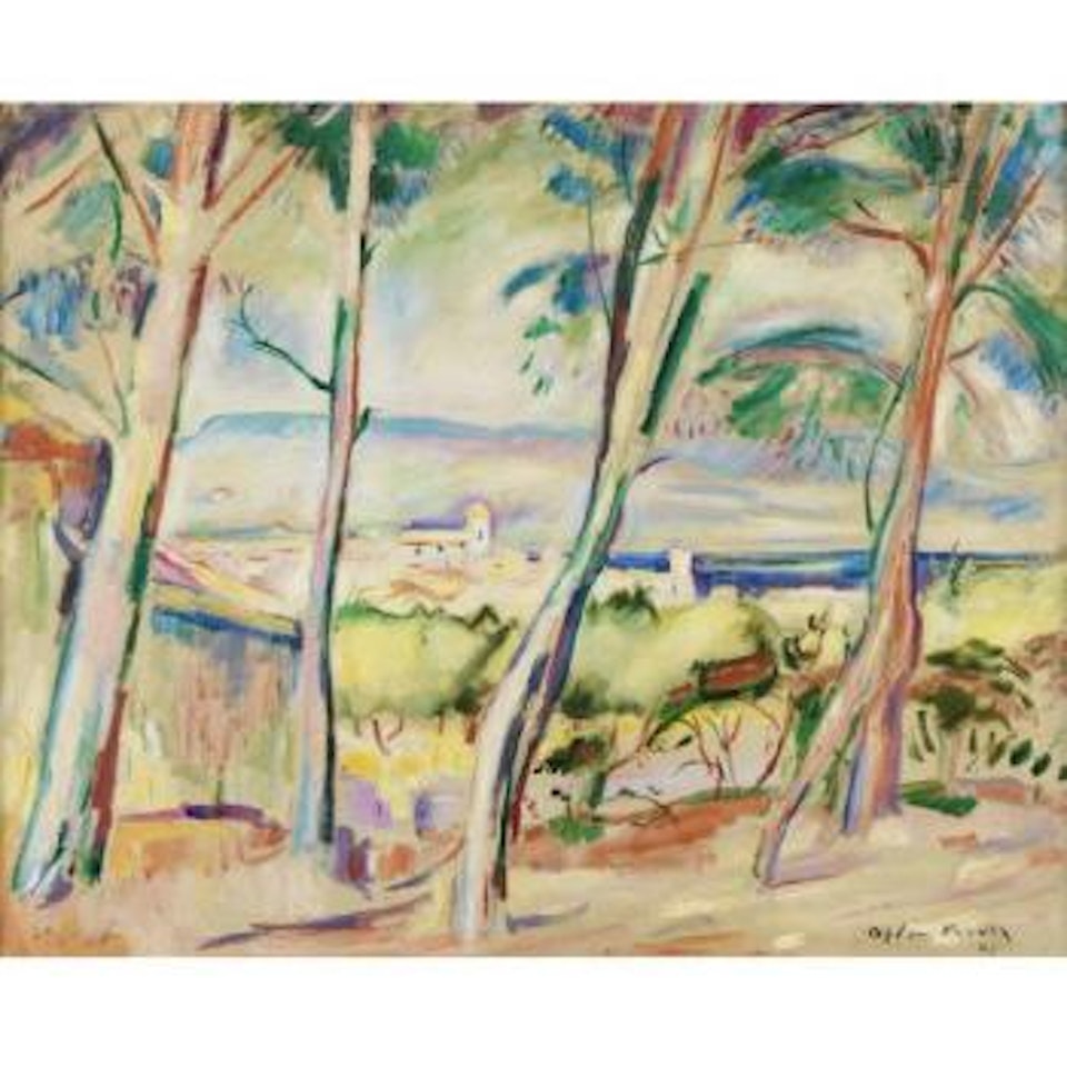 Paysage La Ciotat by Othon Friesz