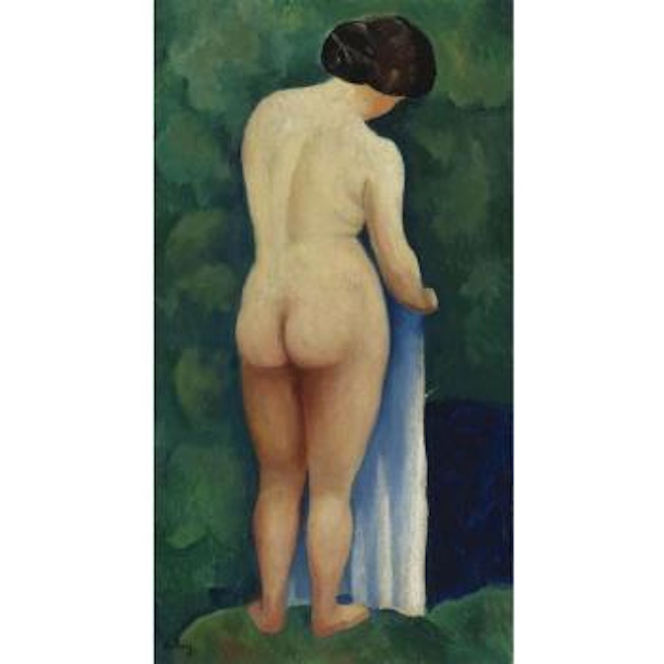 Nu Debout De Dos by Moïse Kisling
