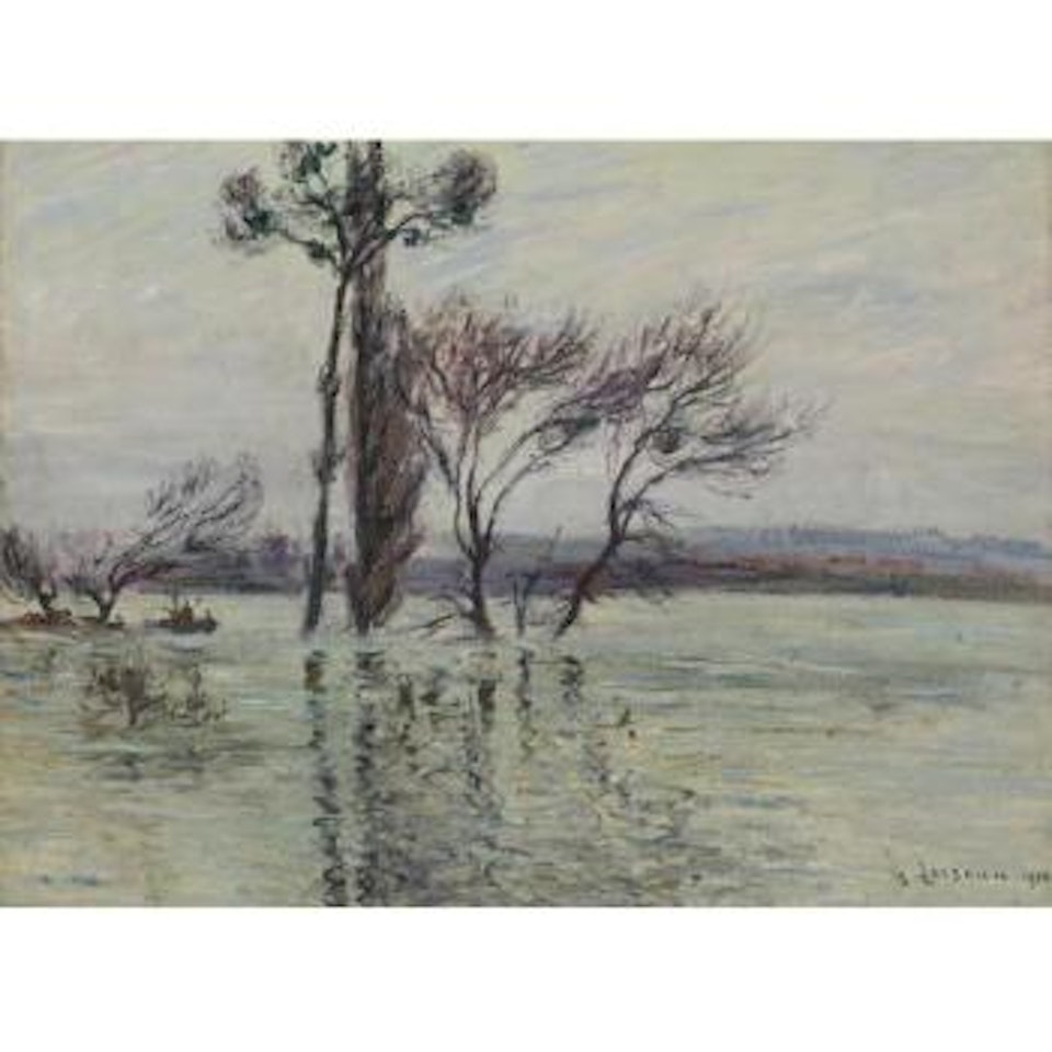 La Pointe De L'île Submergée by Gustave Loiseau