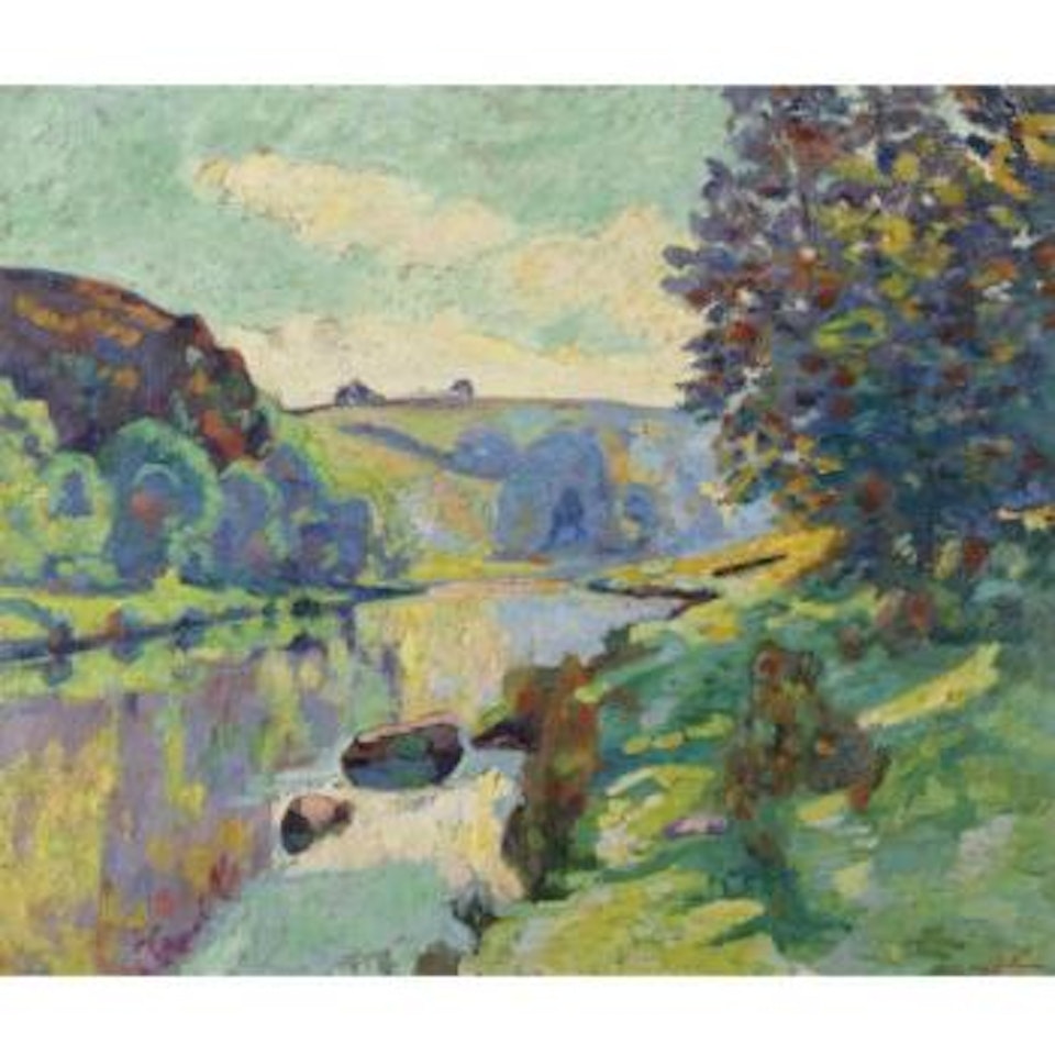 La Roche De L'echo À Crozant by Armand Guillaumin