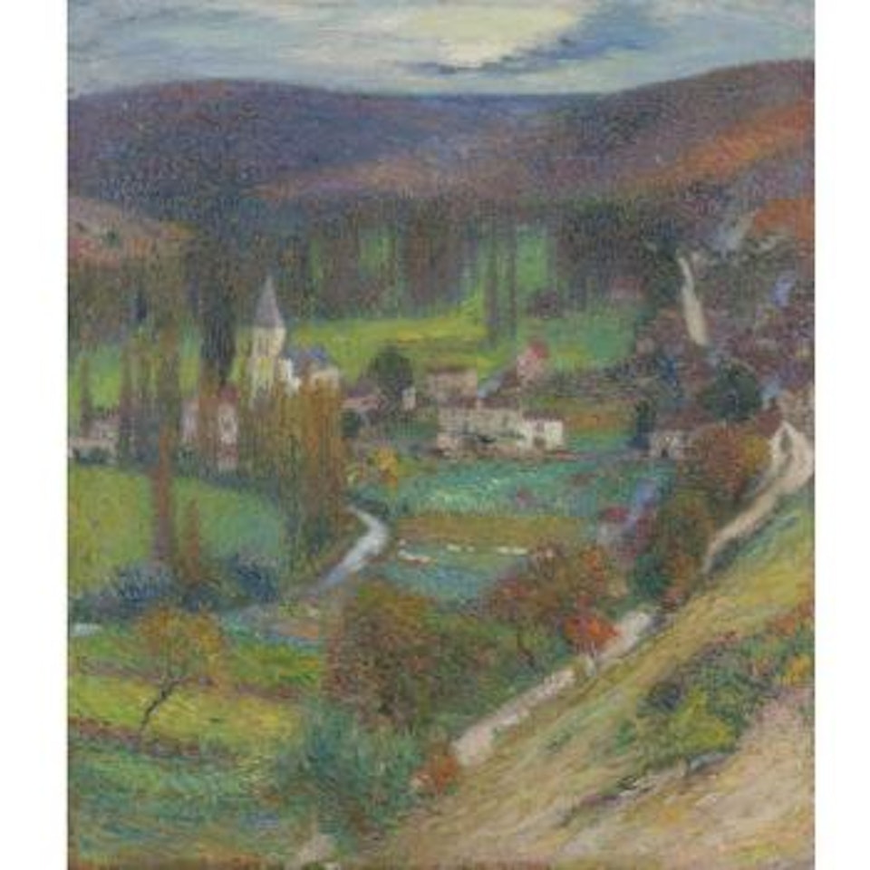 Effet Du Matin, Labastide-du-vert by Henri Jean Guillaume Martin