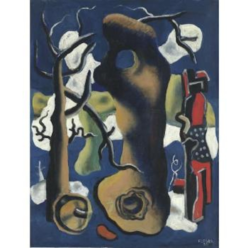 Le Tronc D'arbre by Fernand Leger