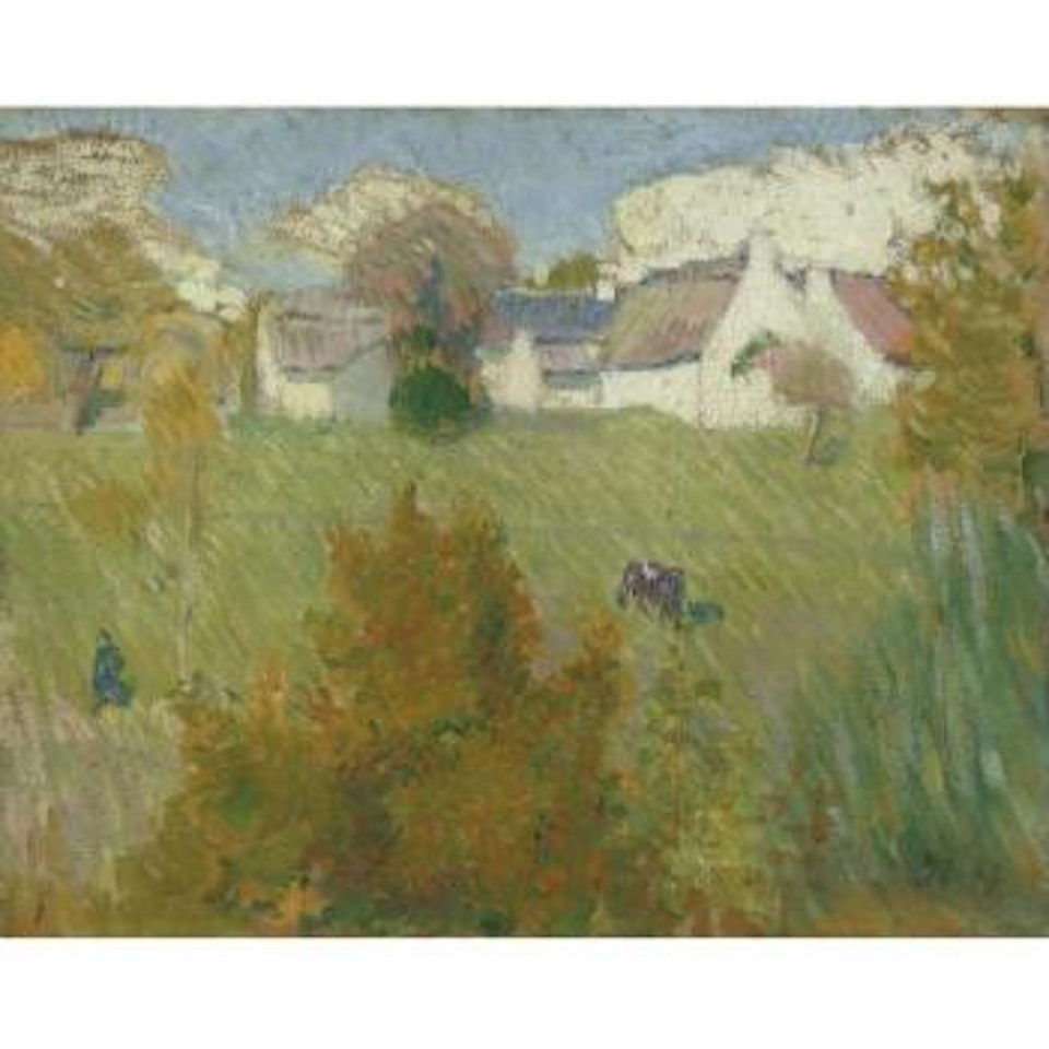 Ferme À Pont-aven by Emile Bernard