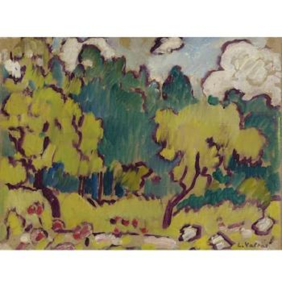 Bois De Boulogne by Louis Valtat